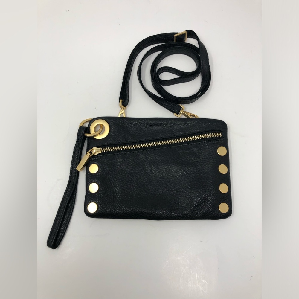 Hammitt Nash Small Black Leather Crossbody